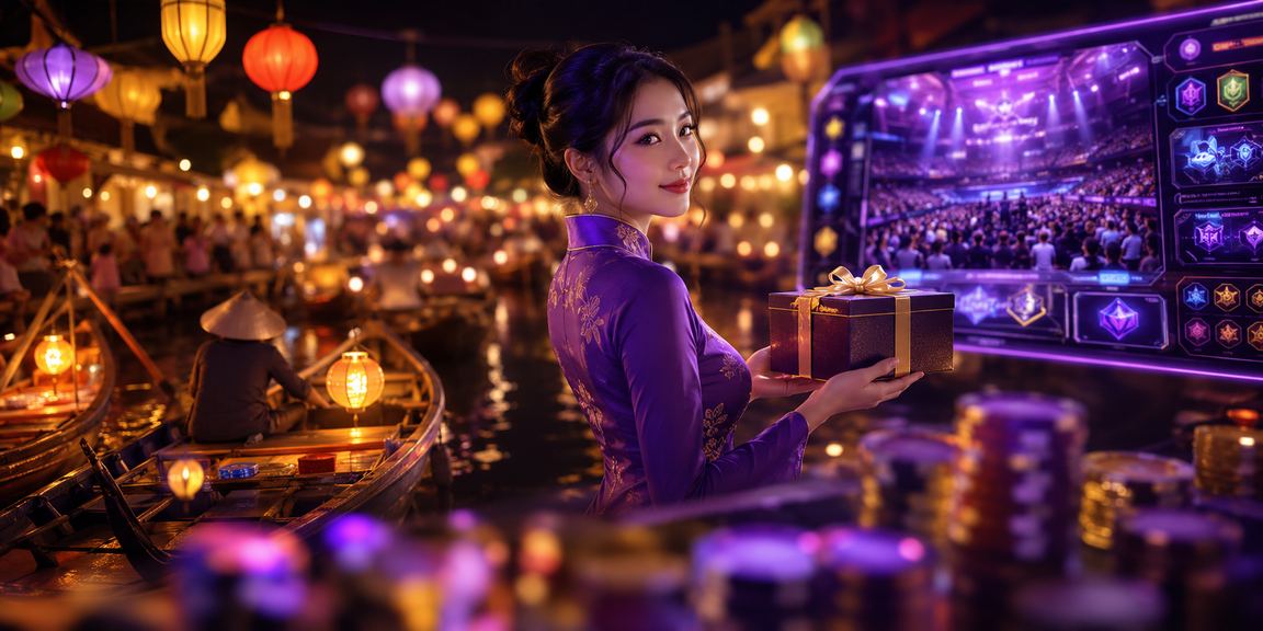 Không khí chợ đêm Huế sôi động gợi lên trải nghiệm esports betting hấp dẫn